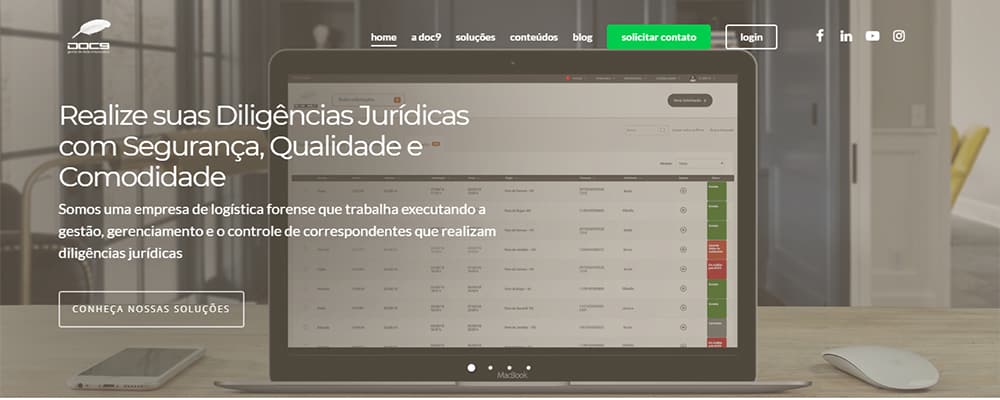 Como o Site da DOC9 irá Facilitar a minha Vida? - Advogado Correspondente Juridico DOC9